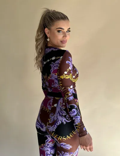 Versace Jeans Logo-print Bodysuit