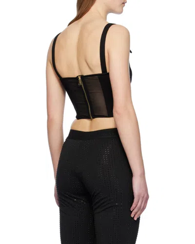 Versace Jeans Buckle-straps Corset Tank Top