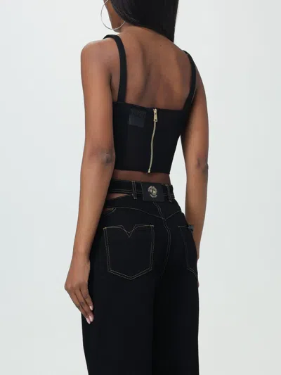 Versace Jeans Buckle-straps Corset Tank Top