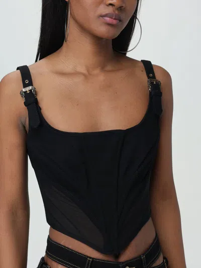 Versace Jeans Buckle-straps Corset Tank Top