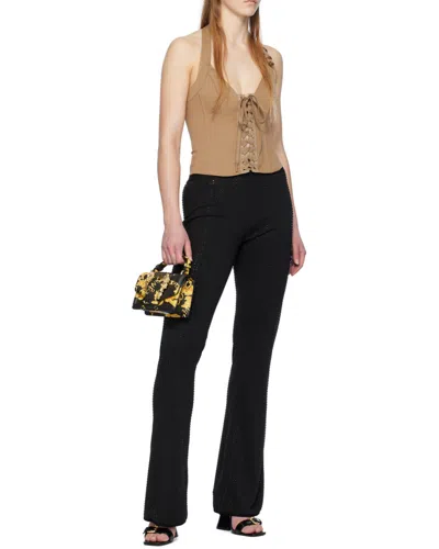 Versace Jeans Corset Lace-up Top