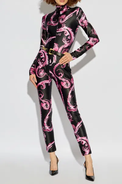 Versace Jeans Chromo Couture-print Jumpsuit