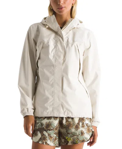 The North Face Women's Antora Hooded Rain Jacket In White