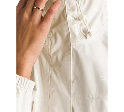 The North Face Women's Antora Hooded Rain Jacket In White