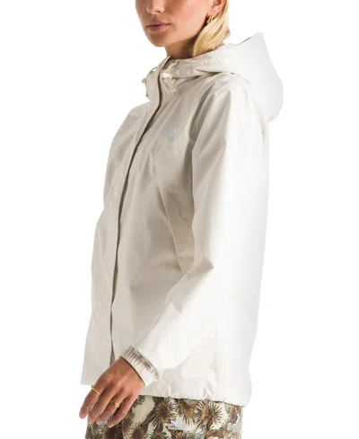 The North Face Women's Antora Hooded Rain Jacket In White