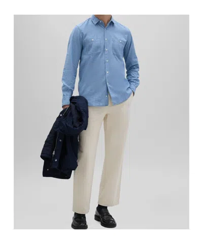 Aspesi Camicia New C Slim In Blue