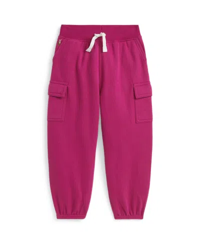 Polo Ralph Lauren Ralph Lauren Fleece Cargo Jogger Pant In Pink