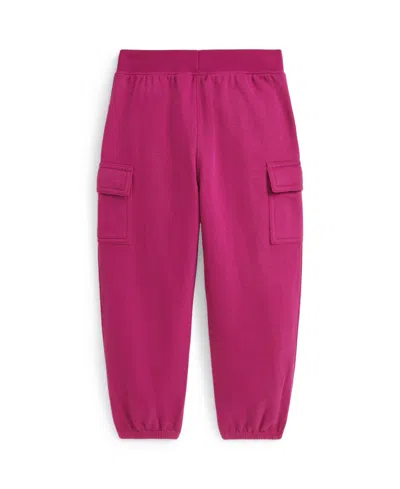 Polo Ralph Lauren Ralph Lauren Fleece Cargo Jogger Pant In Pink