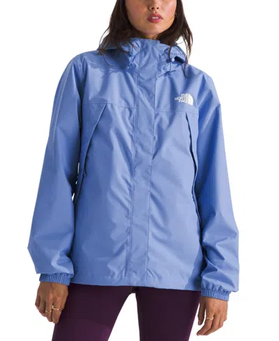 The North Face Women's Antora Hooded Rain Jacket In Blue