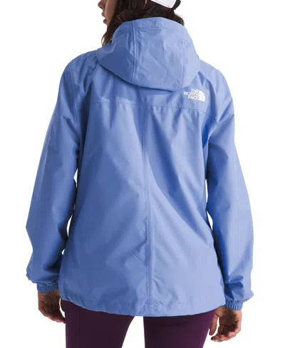 The North Face Women's Antora Hooded Rain Jacket In Blue
