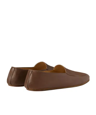 Loro Piana Anton Walk Leather Loafers