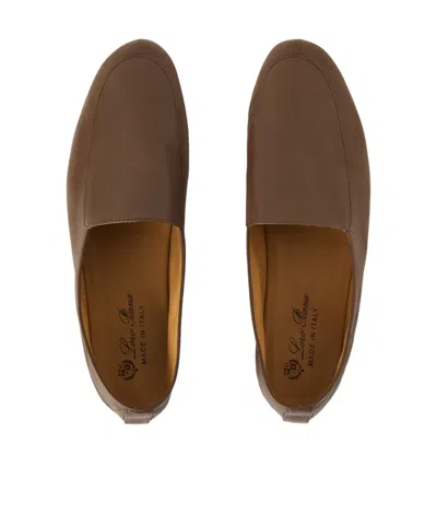 Loro Piana Anton Walk Leather Loafers