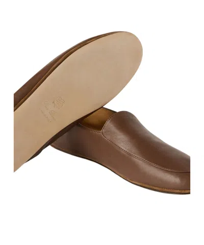 Loro Piana Anton Walk Leather Loafers