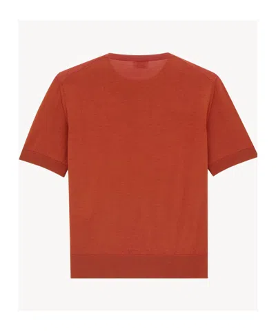 Saint Laurent T-shirt Sweater In Wool