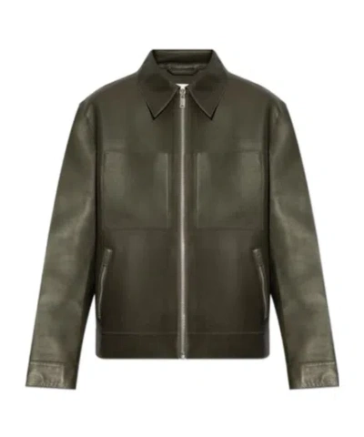 Samsoe & Samsoe Samsoe Samsoe Classic Zip-up Jacket In Green