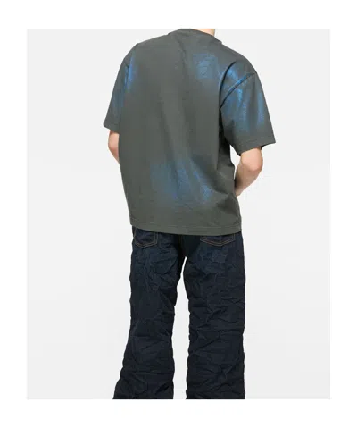 Acne Studios Round Neck Short Sleeve T-shirt In Neutral