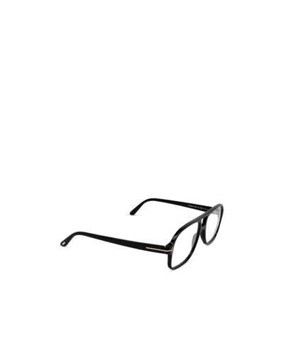 Tom Ford Geometric Frame Plain Mirror