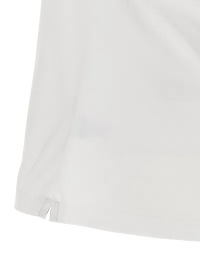Brunello Cucinelli Crew Neck Graphic Print Short Sleeves T-shirt In Neutral