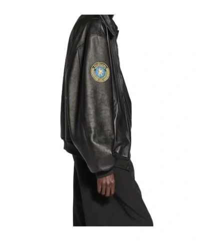 Balenciaga Men's Taxi Jacket In Black In Black