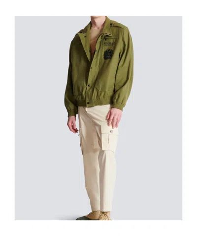 Balmain Embroidered Medallion T-shirt In Neutral