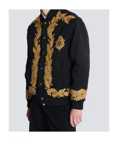 Balmain Embroidered Bomber Jacket