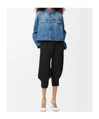 Loewe Trapeze Jacket In Denim