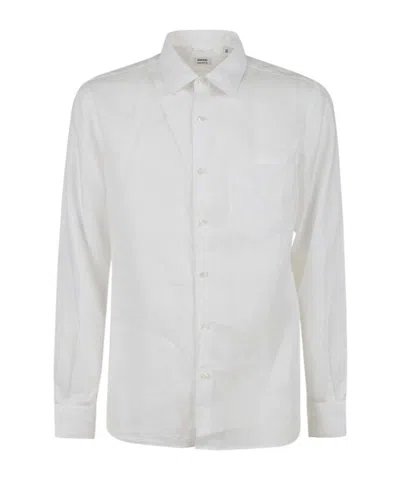Aspesi Chest Pocketed Buttoned Shirt In White