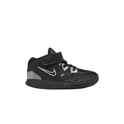 Pre-owned Nike Kyrie Infinity Td 'black Metallic Silver' | Infant Size 7