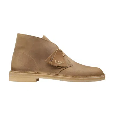 Pre-owned Clarks Desert Boot 'maple Leather' | Tan | Men's Size 9