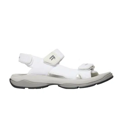 Pre-owned Balenciaga Wmns Tourist Sandal 'white Grey' | Women's Size 37