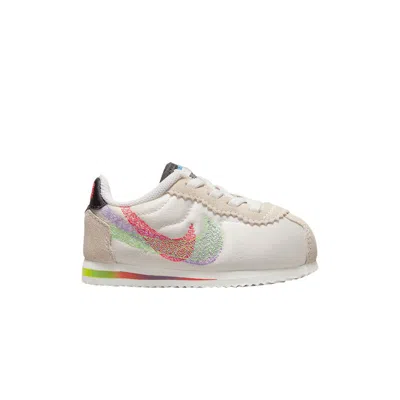Pre-owned Nike Cortez Td 'be True 2022' | Cream | Infant Size 8 In White