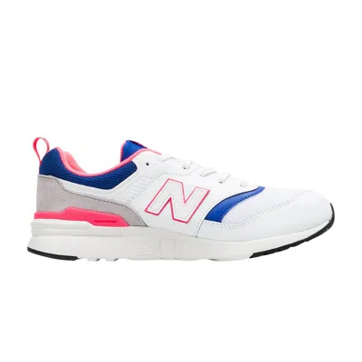 Pre-owned New Balance 997h Big Kid 'white Laser Blue' | Kid's Size 7