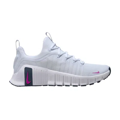Pre-owned Nike Wmns Free Metcon 6 'football Grey Hot Fuchsia' | Women's Size 9.5 In Gray
