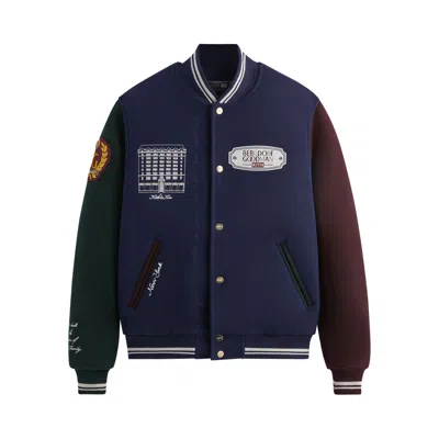 Pre-owned Kith For Bergdorf Goodman Varsity Jacket 'nocturnal' | Multi-color | Men's Size Xxl