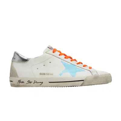 Pre-owned Golden Goose Superstar 'never Stop Dreaming' | White | Men's Size 41