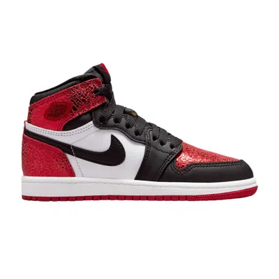 Pre-owned Air Jordan 1 Retro High Og Ps 'ruby' | Red | Kid's Size 11