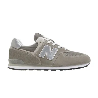 Pre-owned New Balance 574 Big Kid 'core Pack - Grey White' | Kid's Size 5.5