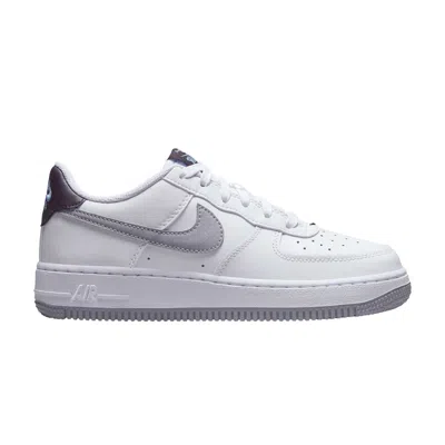 Pre-owned Nike Air Force 1 Gs 'white Cement Grey' | Kid's Size 7