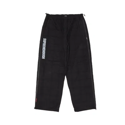 Pre-owned Supreme X Goodenough Patchwork Madras Full Zip Track Pant 'black' | Men's Size L