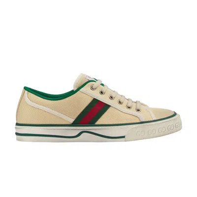 Pre-owned Gucci Wmns Tennis 1977 'butter' | Cream | Women's Size 35