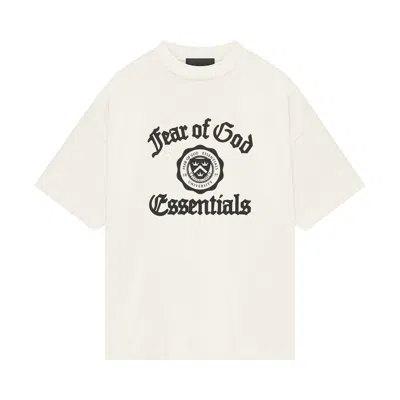 Pre-owned Essentials Fear Of God  It's A Black College Thing Tee 'shell' | Cream | Men's Size S