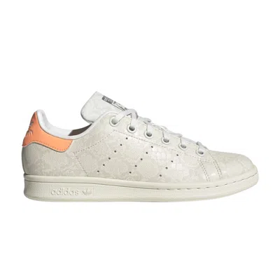 Pre-owned Adidas Originals Adidas Stan Smith Big Kid 'snakeskin' | White | Kid's Size 4