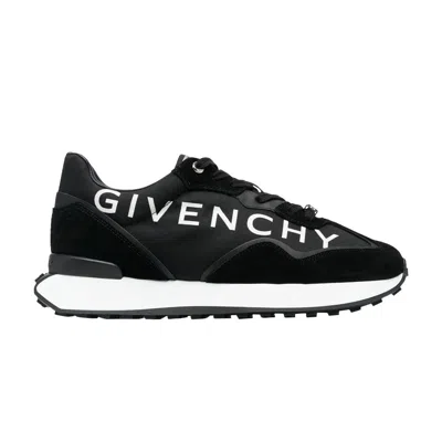 Pre-owned Givenchy Giv Runner 'logo Print - Black' | Men's Size 42