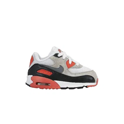 Pre-owned Nike Air Max 90 Premium Td 'cool Grey' | Infant Size 7 In Gray