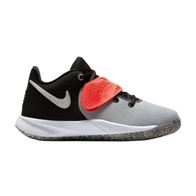 Pre-owned Nike Kyrie Flytrap 3 Se Gs 'light Smoke Grey Bright Crimson' | Black | Kid's Size 5.5