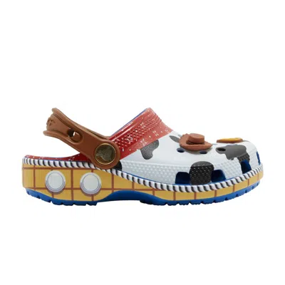 Pre-owned Crocs Toy Story X Classic Clog Toddler 'woody' | Brown | Infant Size 7