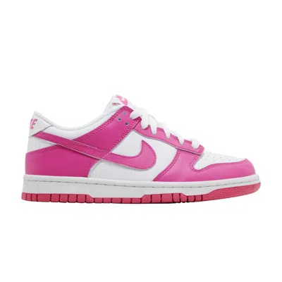Pre-owned Nike Dunk Low Gs 'laser Fuchsia' | Pink | Kid's Size 2