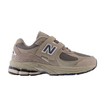 Pre-owned New Balance 2002r Hook & Loop Little Kid 'grey Natural Indigo' | Kid's Size 3 In Gray