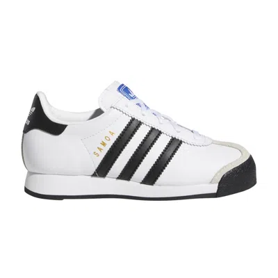 Pre-owned Adidas Originals Adidas Samoa Little Kid 'white Black' | Kid's Size 13