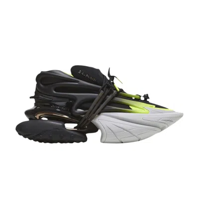 Pre-owned Balmain Unicorn Low 'black Fluorescent' | Men's Size 41